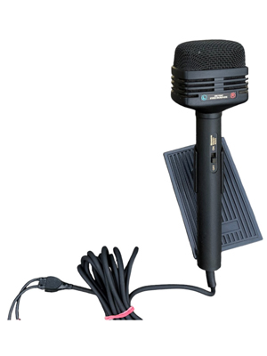 Oblong Desk Microphone Props, Prop Hire