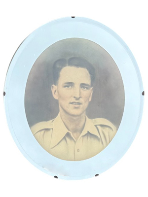 Soldier on Edwardian Mirror Wall Hanging Props, Prop Hire