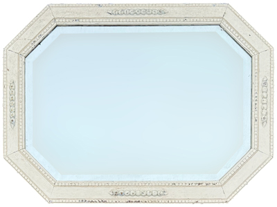 Italian Octagonal Mirror Props, Prop Hire