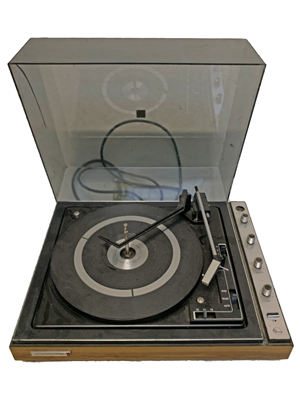 Marconi Record Player Decks Props, Prop Hire