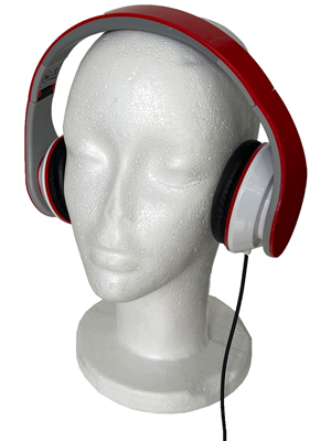 Red Headphones Props, Prop Hire