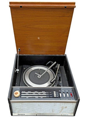 Portable Garrard Record Player Decks Props, Prop Hire