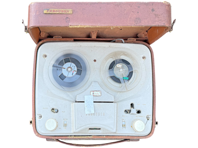 Very Early Reel To Reel Ferguson Tape Recorder Props, Prop Hire
