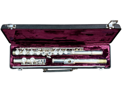 Silver Flute in Case Props, Prop Hire