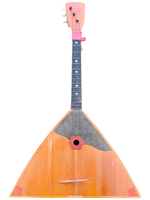 Balalaika Russian Stringed Musical Instrument Props, Prop Hire