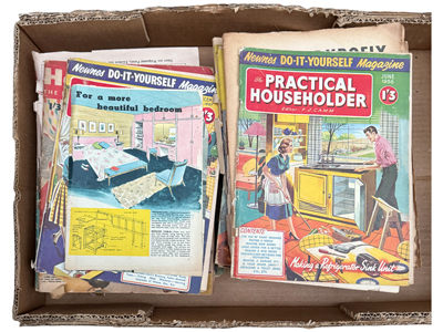 60s Do It Yourself Practical Household Magazines Props, Prop Hire