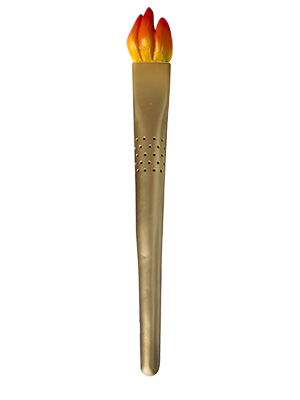 Gold Olympic Torch Props, Prop Hire