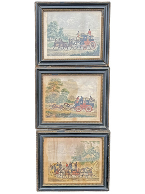 Set of Period Horse Drawn Carriage Prints (Priced per One) Props, Prop Hire
