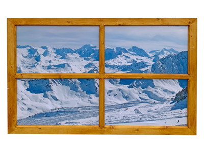 Ski Window Panel Props, Prop Hire