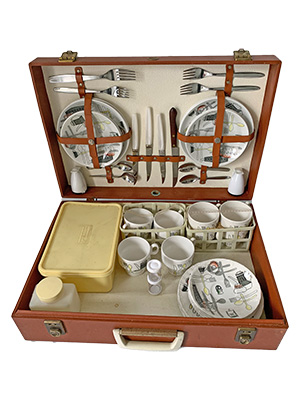 Retro Picnic Set Props, Prop Hire