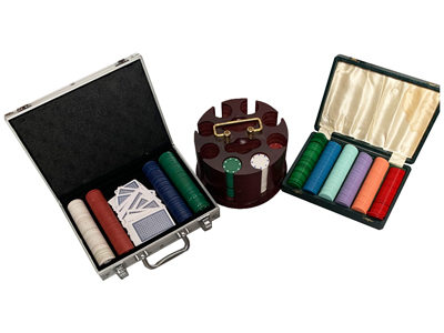 Poker Chip Sets Props, Prop Hire