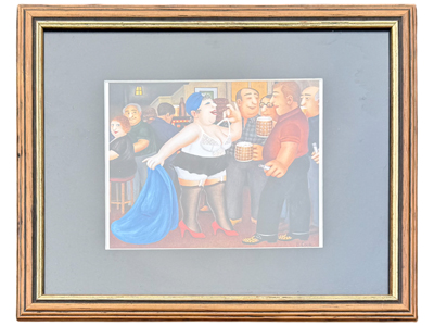 Beryl Cook Saucy Beer Print Props, Prop Hire
