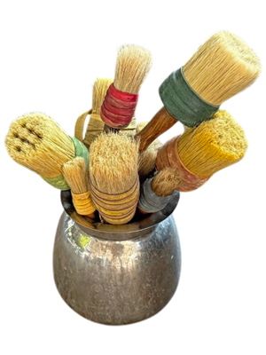 Antique Paintbrushes Props, Prop Hire
