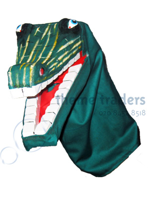 Crocodile puppets Props, Prop Hire
