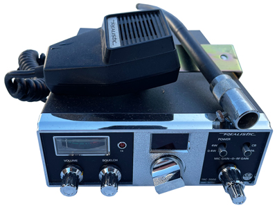 CB Radio Unit With Speaker Props, Prop Hire