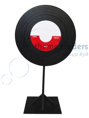 Giant Vinyl Records Props, Prop Hire