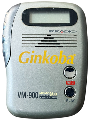 Rare Ginkoba Early Pocket Recording Device Props, Prop Hire