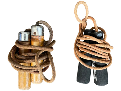 Vintage Gymnasium Skipping Ropes Props, Prop Hire