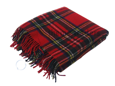 Tartan Picnic Blanket Props, Prop Hire