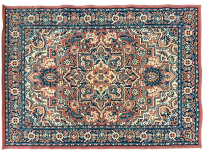 Persian Style Dark Rug Props, Prop Hire