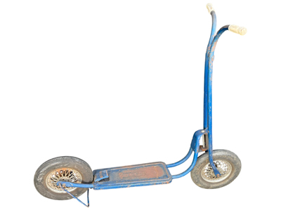 Retro Metal Childrens Scooter Props, Prop Hire