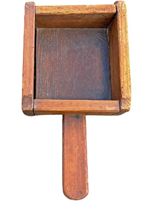 Antique Wooden Scoop Props, Prop Hire