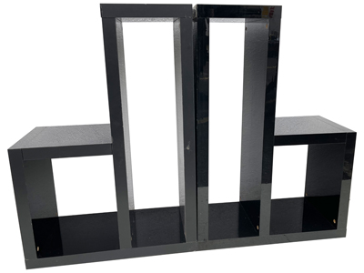 Modular Designer Shelf Unit Props, Prop Hire