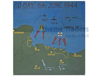 D-Day Sign Props, Prop Hire