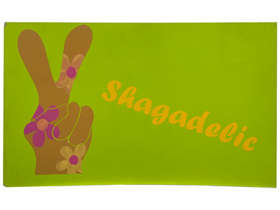 Shagadelic 80s Sign Props, Prop Hire