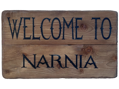 Narnia Sign Props, Prop Hire