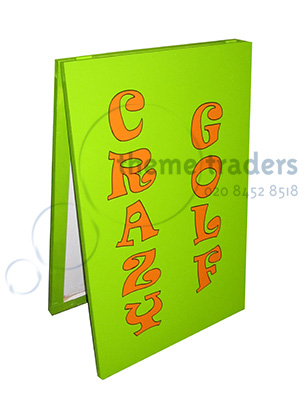 Crazy Golf Sign Props, Prop Hire
