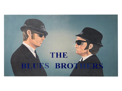 Blues Brothers Handpainted Panel Props, Prop Hire