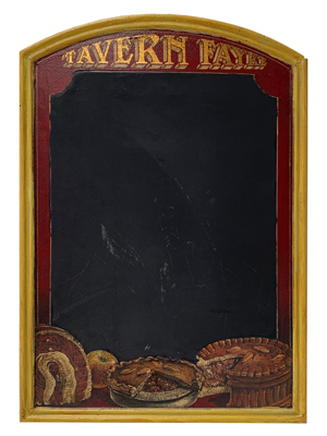 Tavern Fayre Blackboard Props, Prop Hire