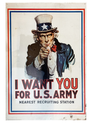 American Recruiting Posters Props, Prop Hire