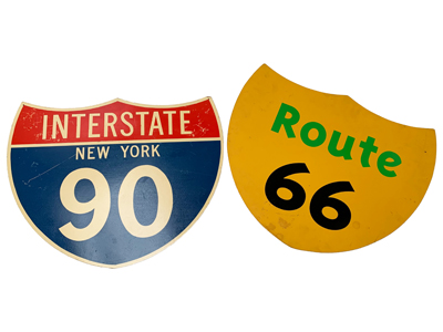 Route 66 and Interstate  90 Props, Prop Hire