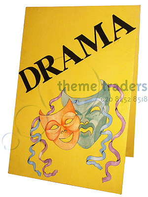 Drama Signs A Frame Props, Prop Hire