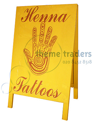 Henna Sign Props, Prop Hire