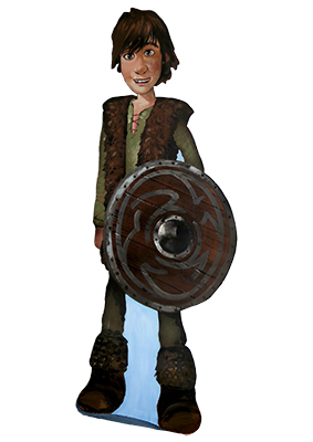 Hiccup Silhouettes Props, Prop Hire