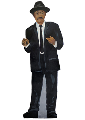Blues Brothers' Curtis Silhouette Props, Prop Hire