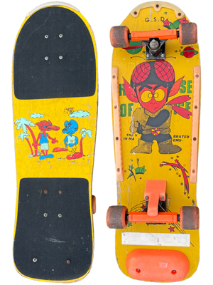 Retro Skateboard Props, Prop Hire