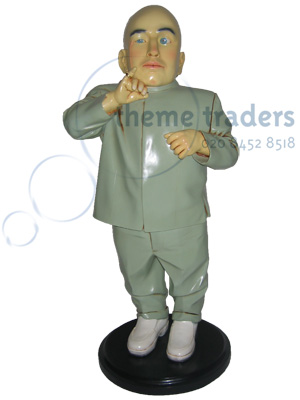 Mini Me Statue Props, Prop Hire