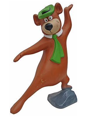 Yogi Bear Statue Props, Prop Hire