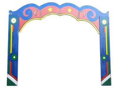 Fairground Stall Fascia Props, Prop Hire