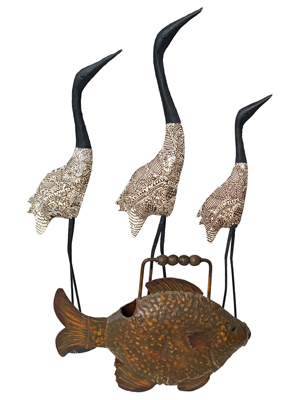 Tin Storks and Fish Props, Prop Hire