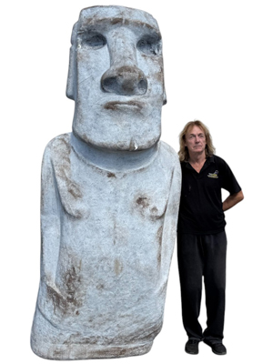 Massive Easter Island Statue Props, Prop Hire