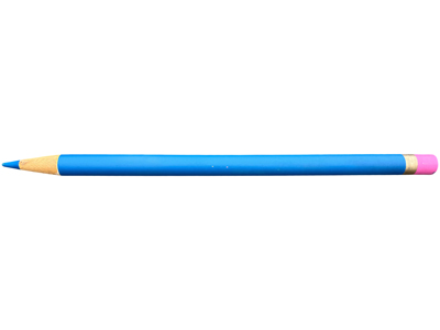 Blue Oversize Pencil 2.25 Metre Props, Prop Hire