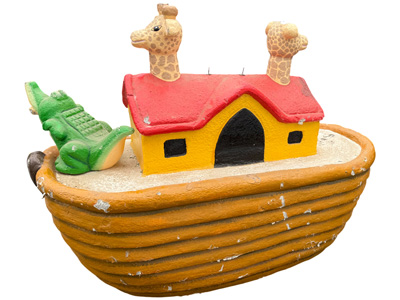 Vintage 2 Metre Noahs Ark (in need of TLC) Props, Prop Hire