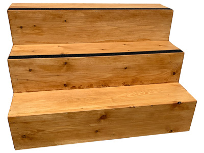 Brown Steps Props, Prop Hire