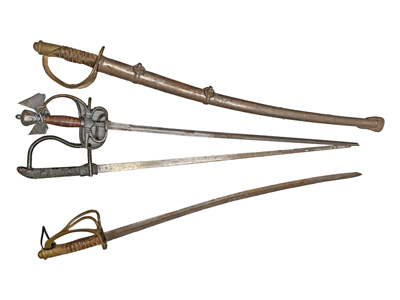 Swords with Handguards Props, Prop Hire