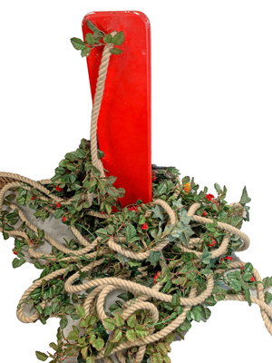 Red Vine Swing Seat Props, Prop Hire